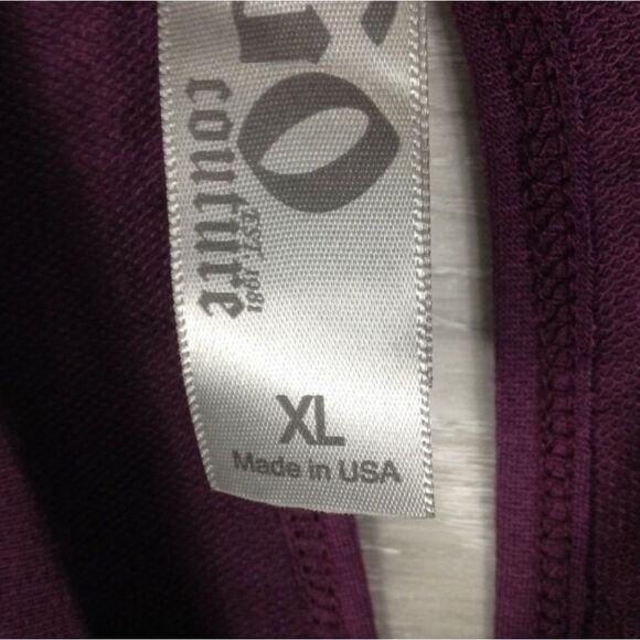 Go Couture purple Split Flutter Sleeve Dress size XL - Picture 5 of 6